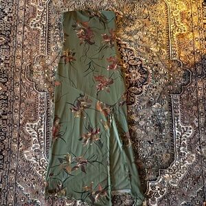 Urban Outfitters Samara Mesh Strapless Midi Dress. Women's XS.